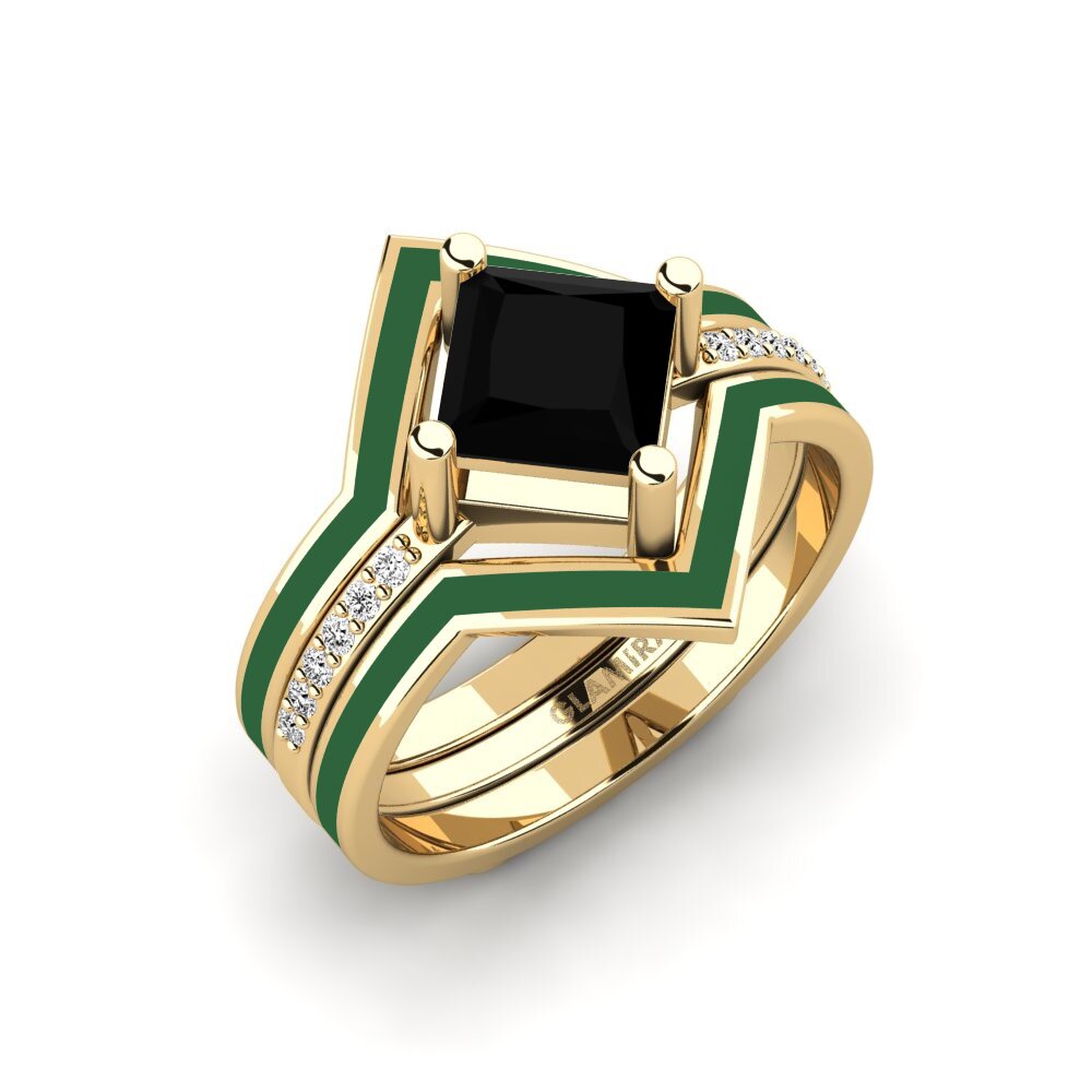 Black Onyx Ring Wourg - SET