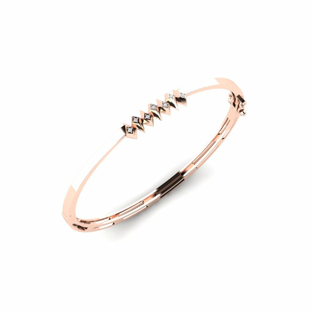 9k Oro Rosa Brazalete de mujer Wouri