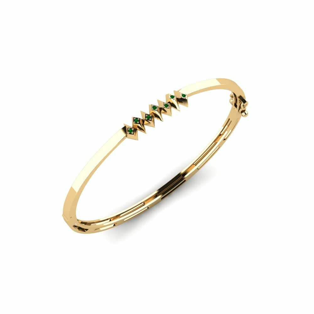 Circonita Verde Brazalete de mujer Wouri