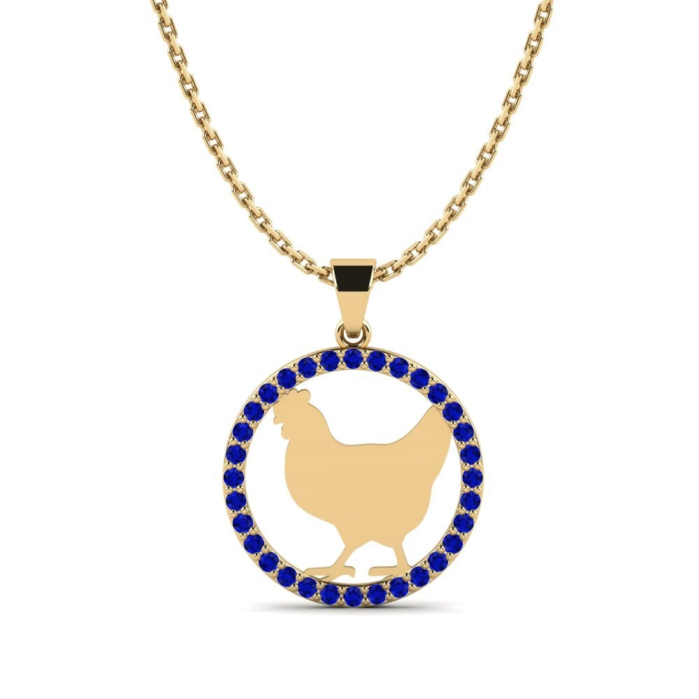 Sapphire Women's Pendant Wratoner