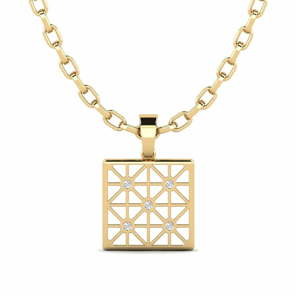 Or Jaune 9k Pendentif pour homme Wremp