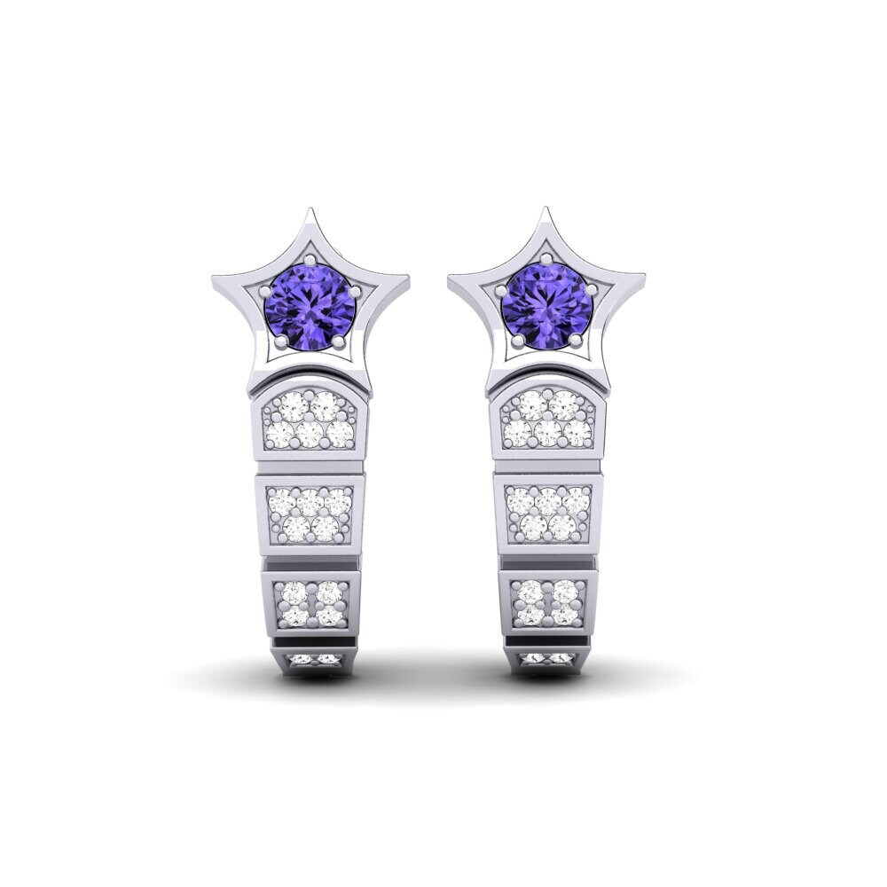 Tanzanite Women's Earring Xemeroma