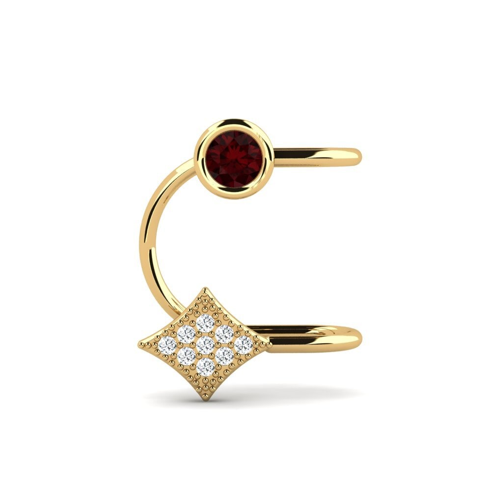 Garnet Women's Earring Xie