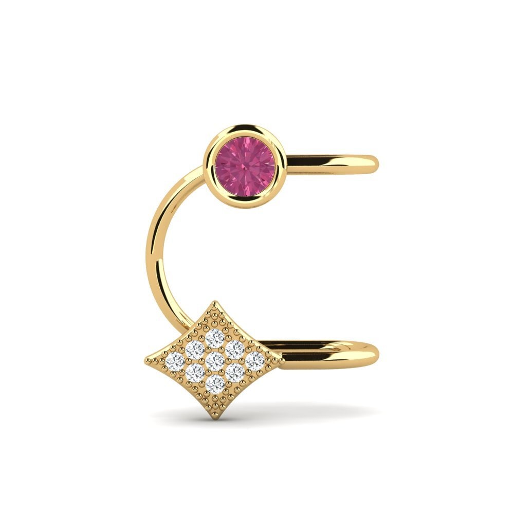 Pink Tourmaline Women's Earring Xie