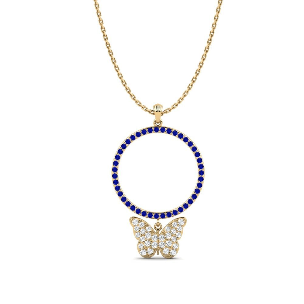 Sapphire Women's Pendant Xxviip