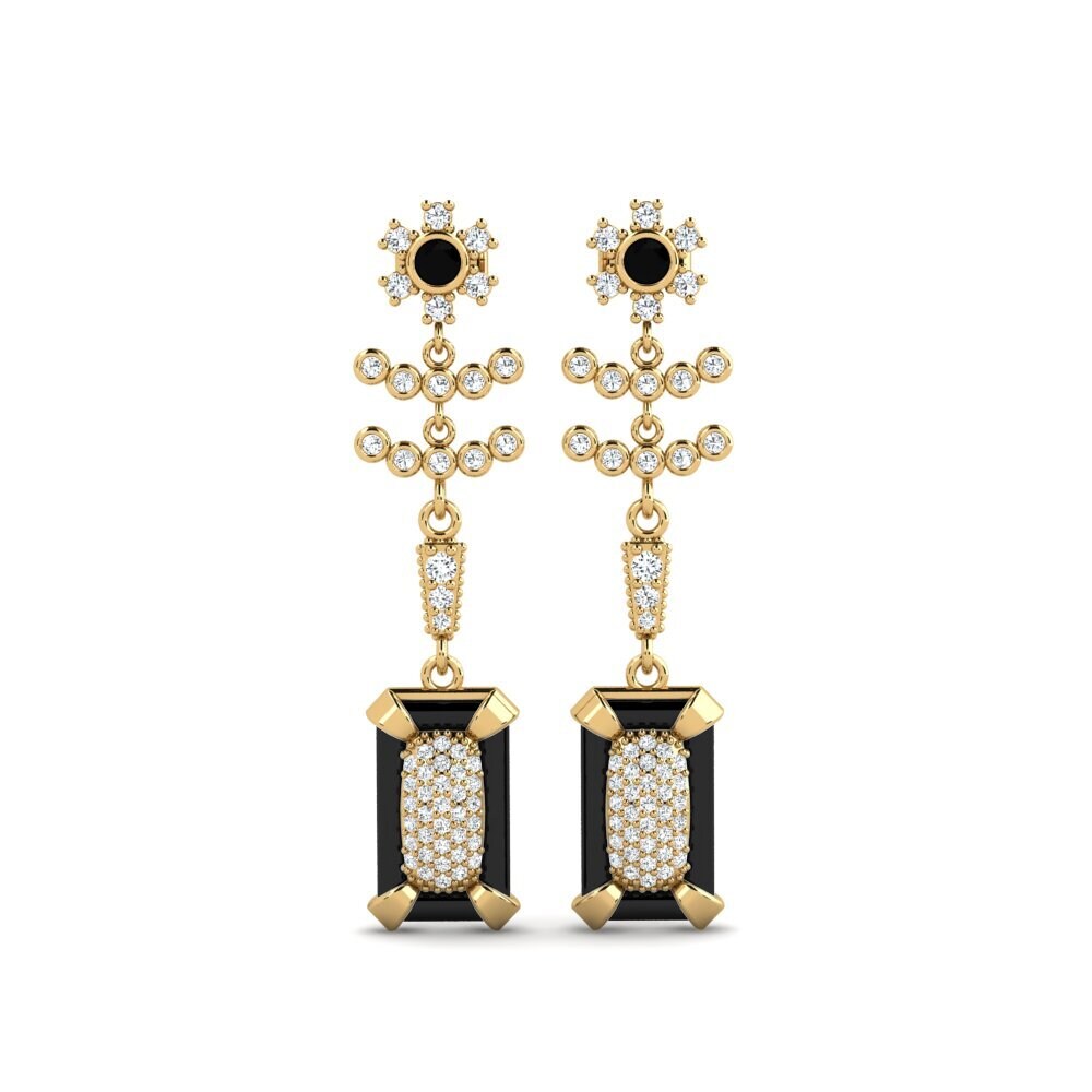 Black Onyx Women's Earring Yaff