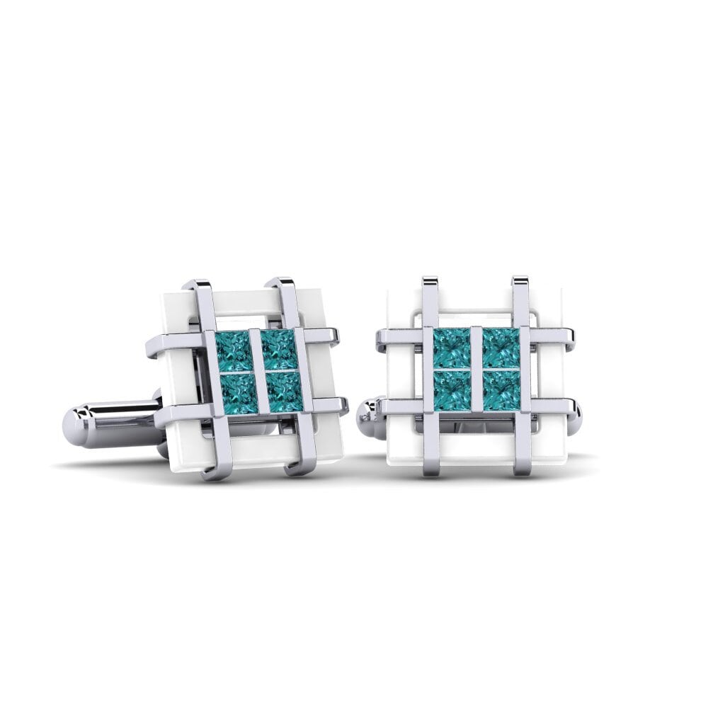Blue Diamond Cufflink Yager