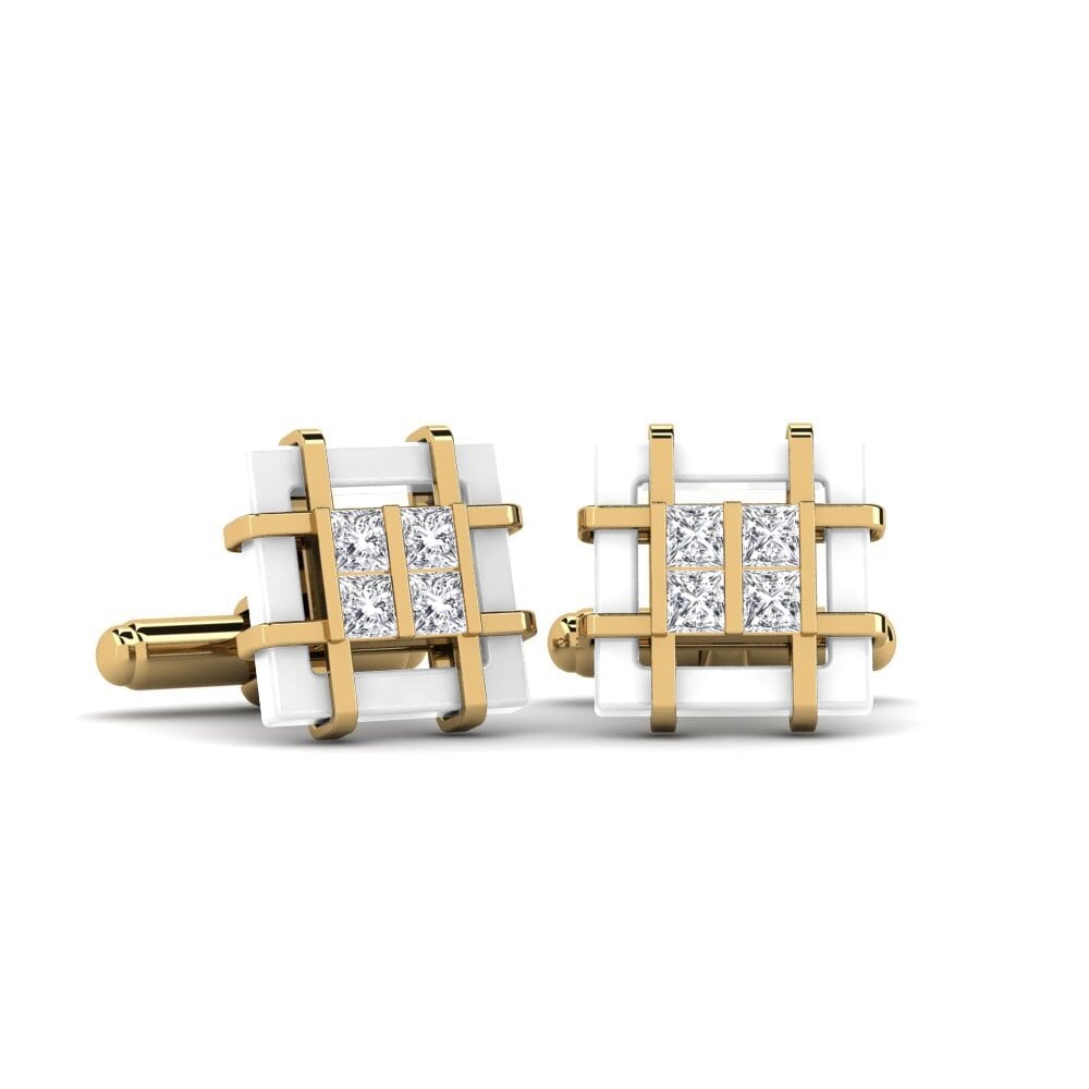 9k Oro Amarillo Gemelo Yager