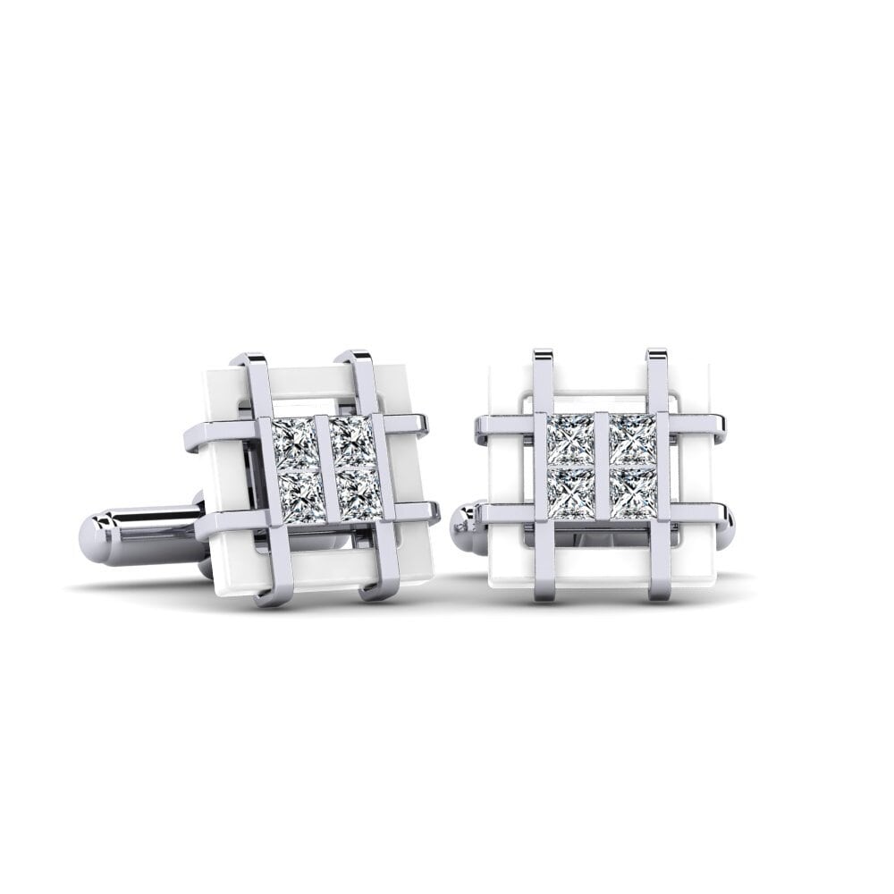 Zirconia Cufflink Yager