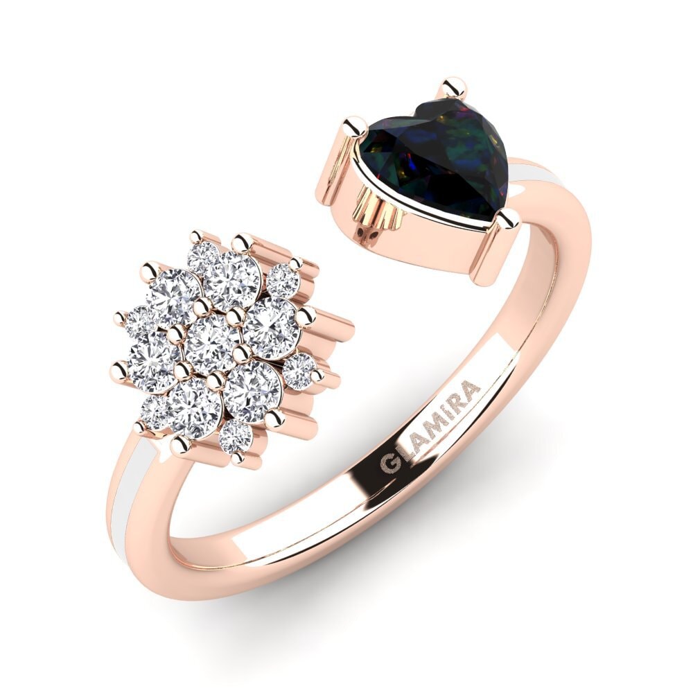 Black Opal Ring Yan