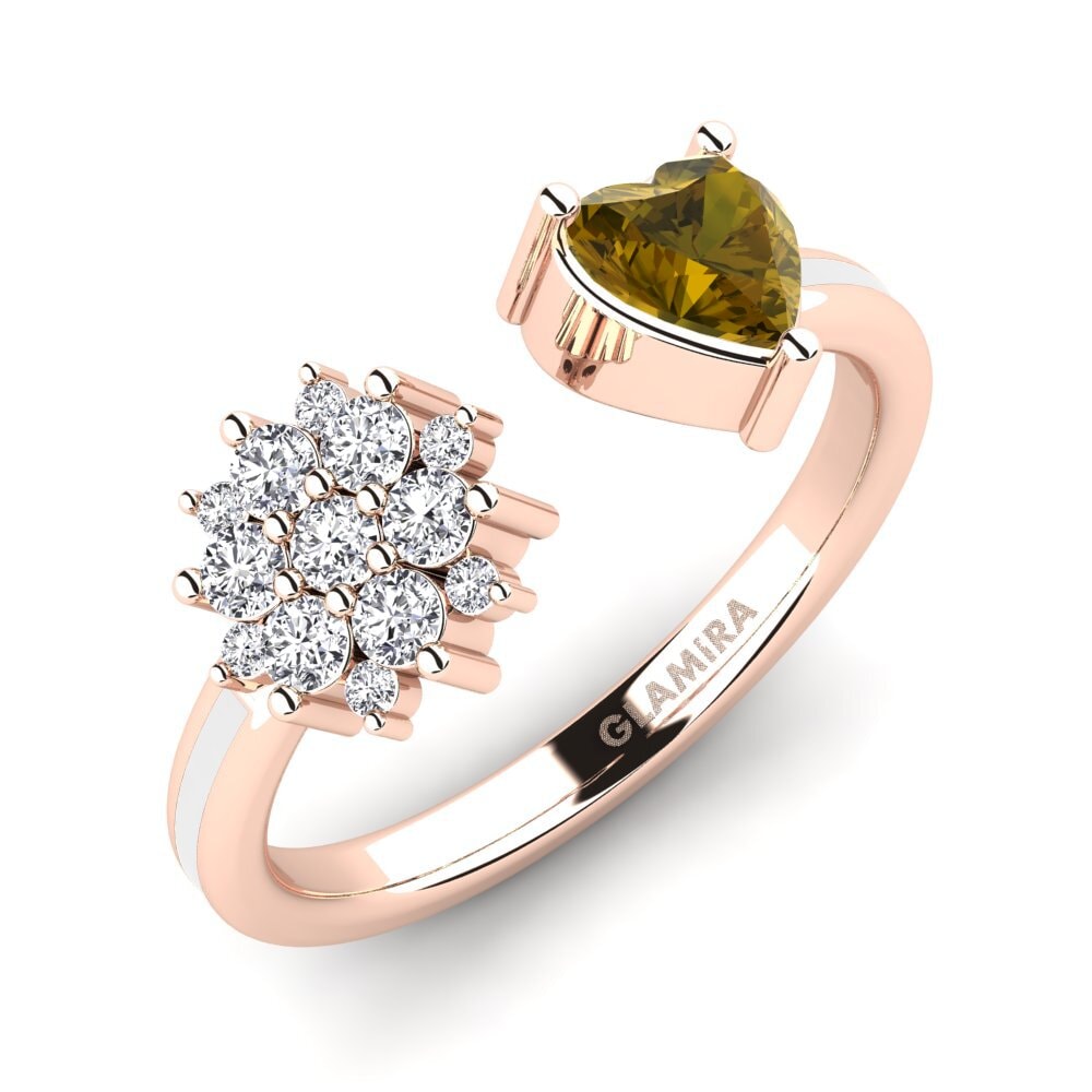 Brown Zircon Ring Yan