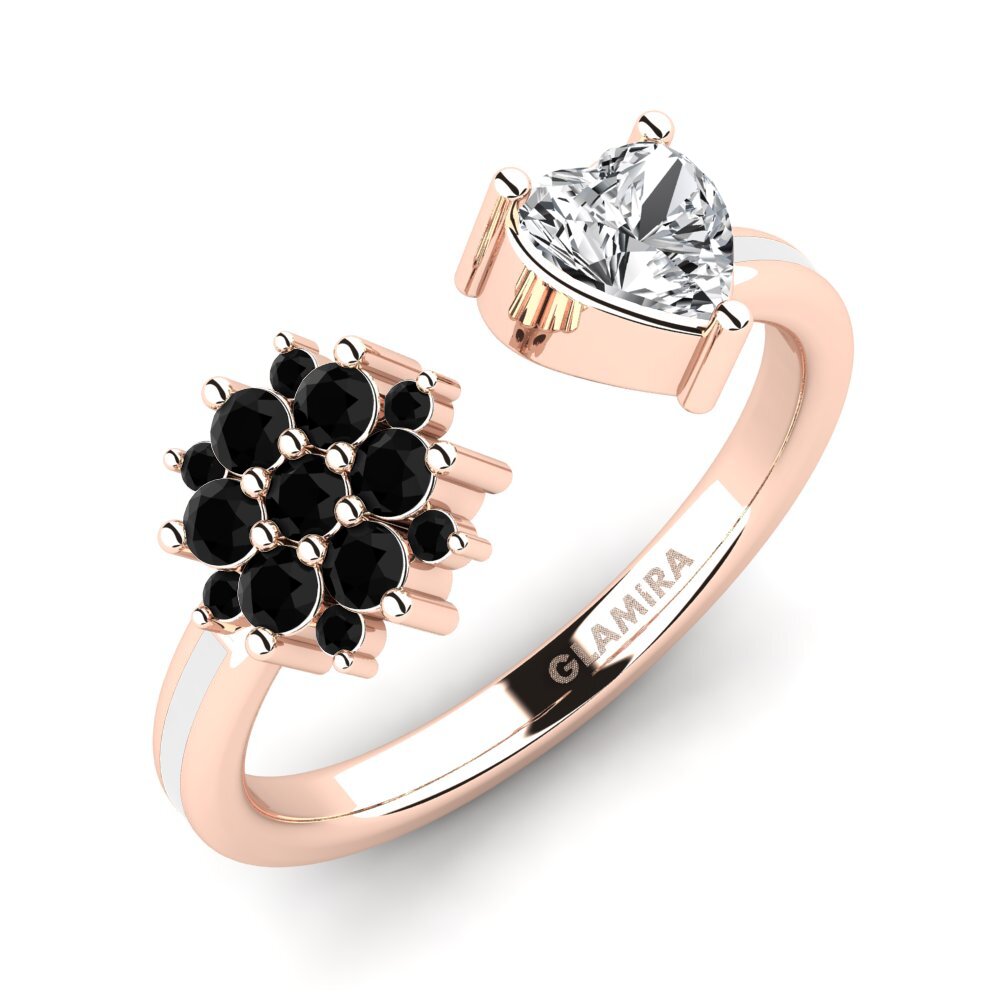 White Zircon Ring Yan