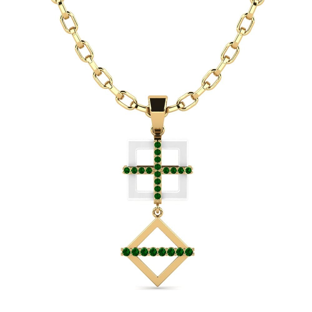 Green Zirconia Men's Pendant Yank