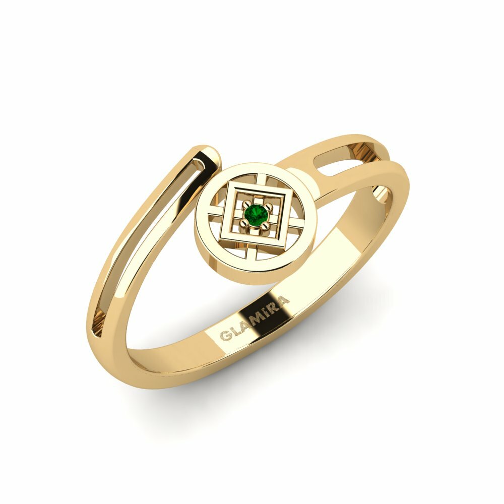 Circonita Verde Anillo Yaritza