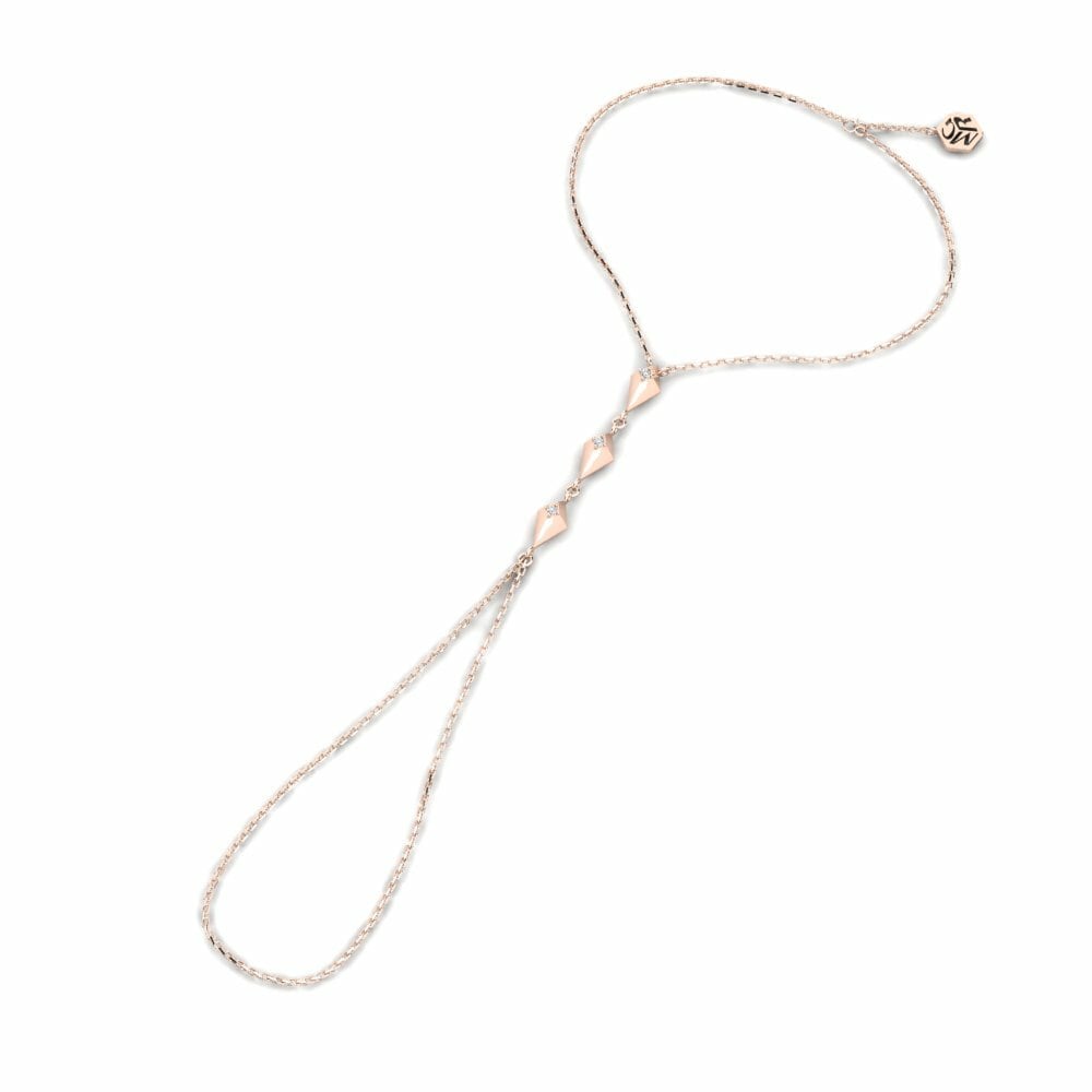 9k Oro Rosa Pulsera de dedo Yarkand