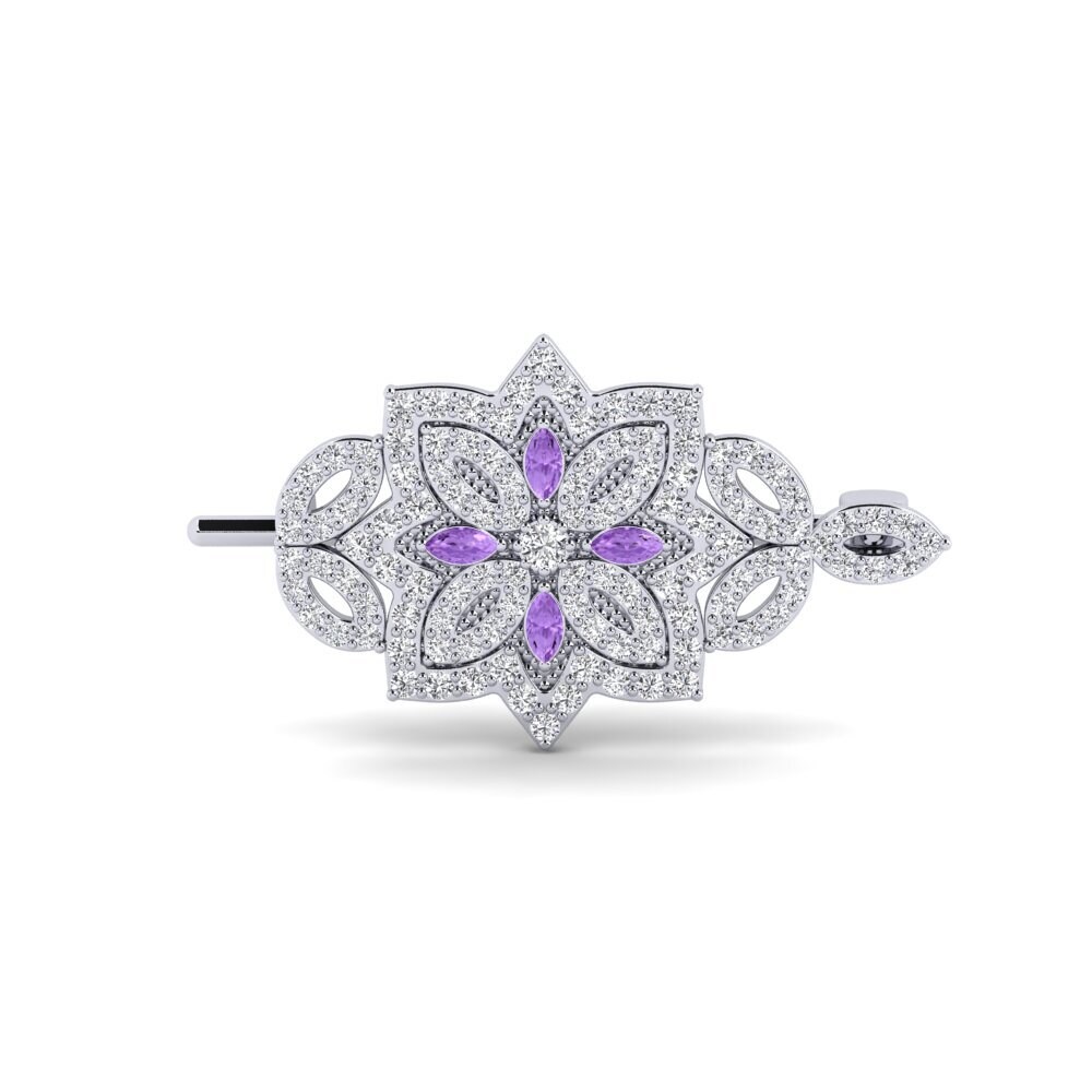 Amethyst Brooch Year