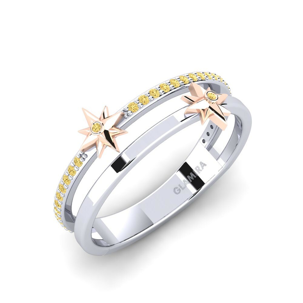Ring Yedprior Gelber Diamant