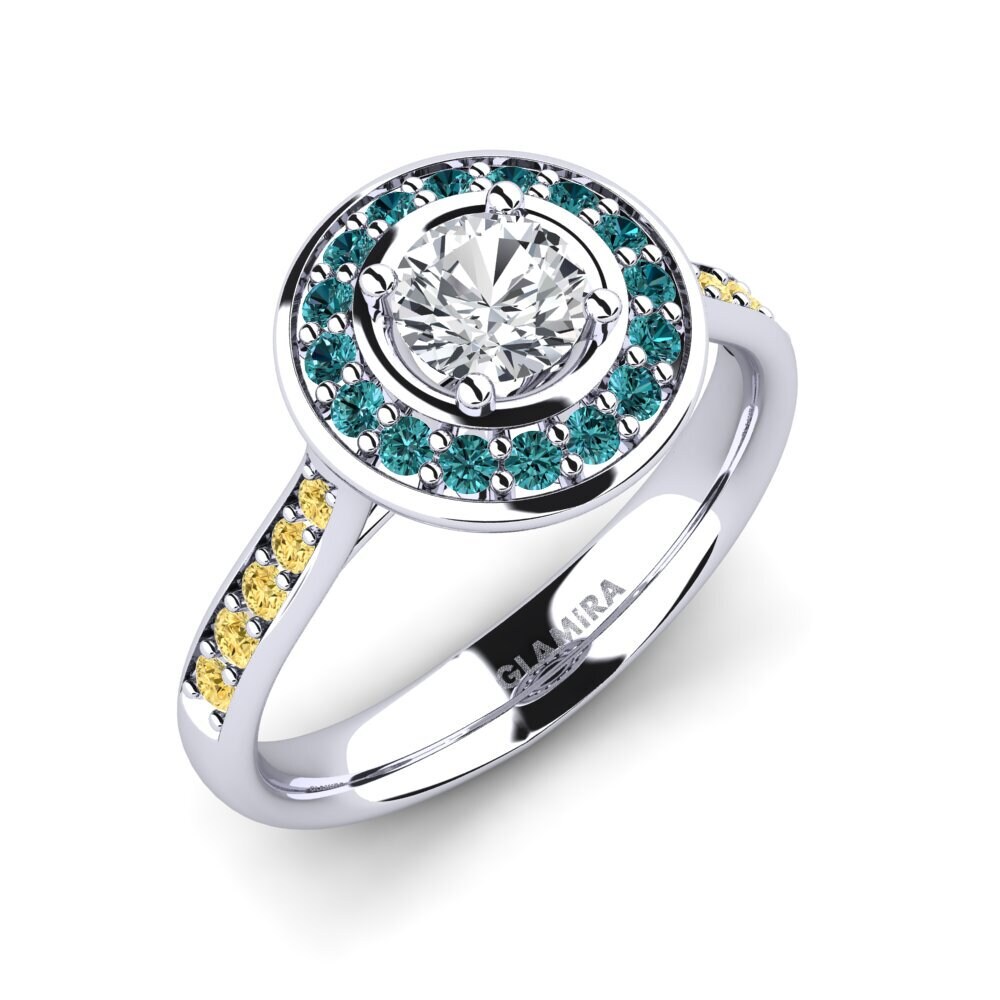 Hvid Zirkon Forlovelsesring Yelp