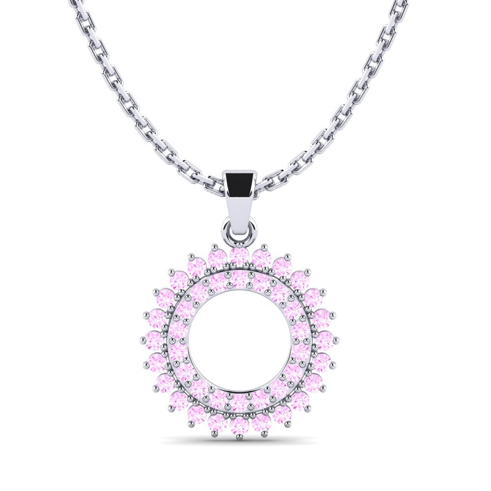 Pink Sapphire Women's Pendant Yer