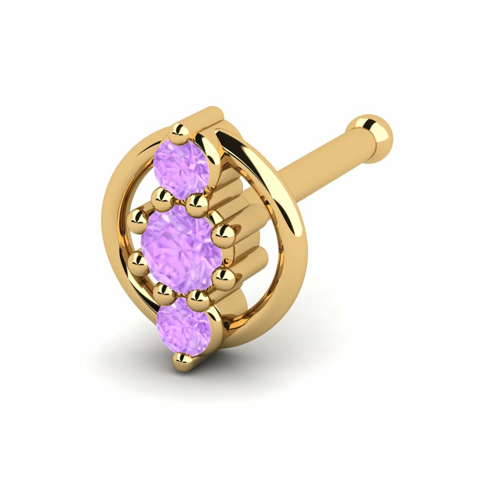 Amethist Neus Pin Yerba