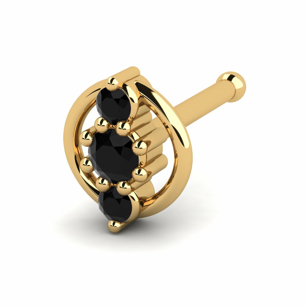 Black Diamond Nose Pin Yerba