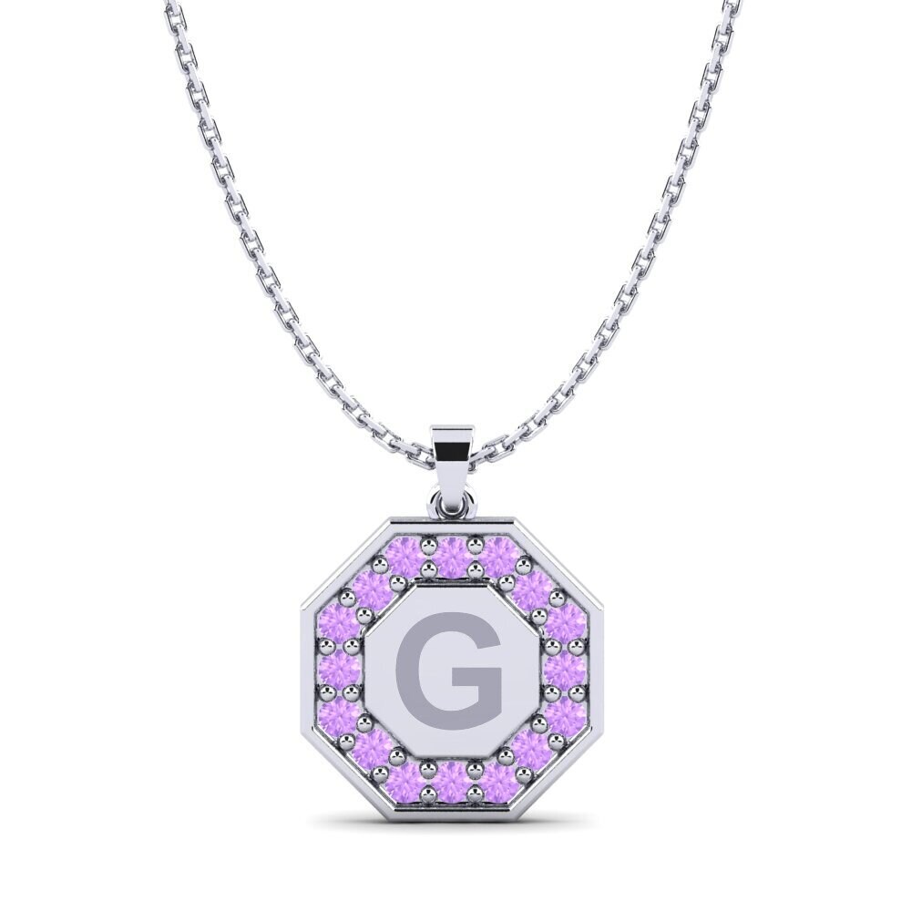 Amethyst Damen anhänger Yesenia G