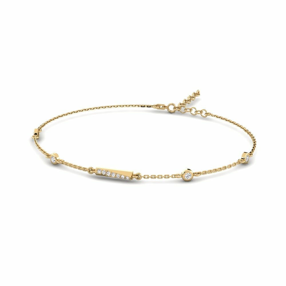 Moissanite Bracelet pour femme Yipada