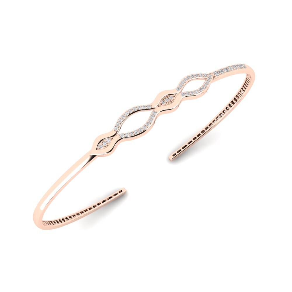14k Rose Gold Palm Cuff Yixsa