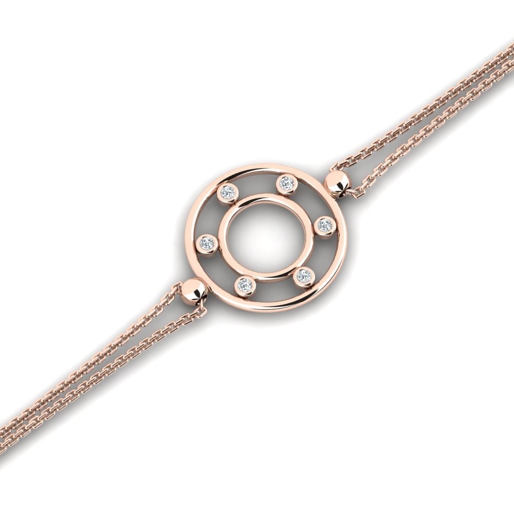 9ct Rose Gold Women's Bracelet Yogate