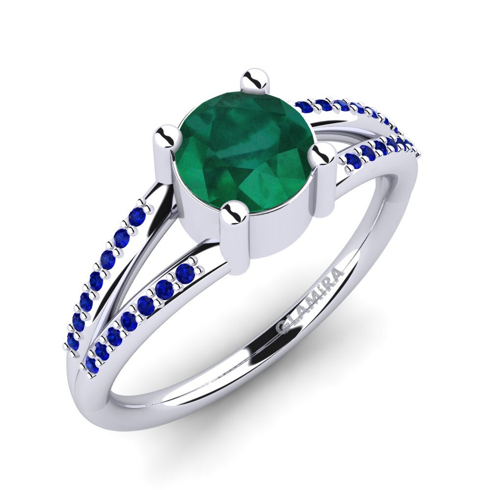 14ct White Gold Engagement Ring Yonika
