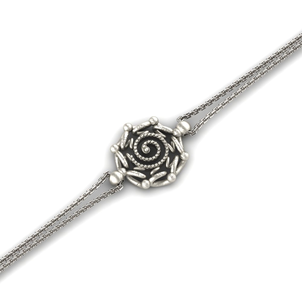 Or Blanc 9k Bracelet Youchena