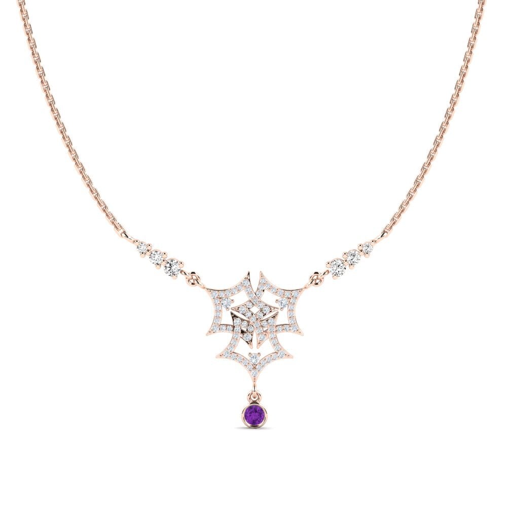 Amatista Collar de Mujer Ypogeios