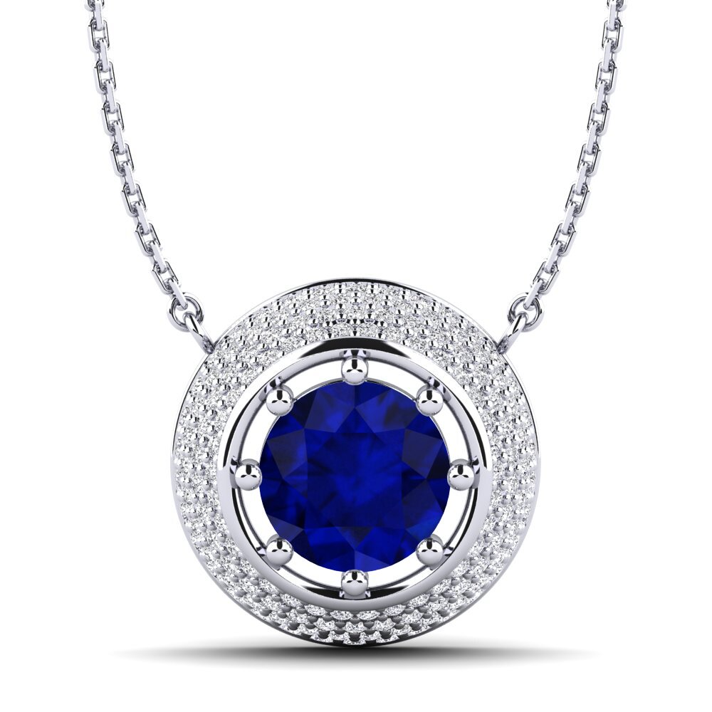 Sapphire Women's Necklace Ysabel