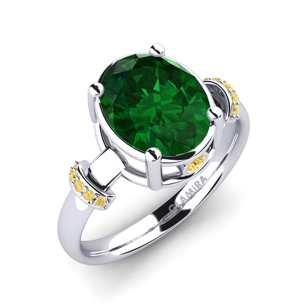 950 Platinum Engagement Ring Yudella