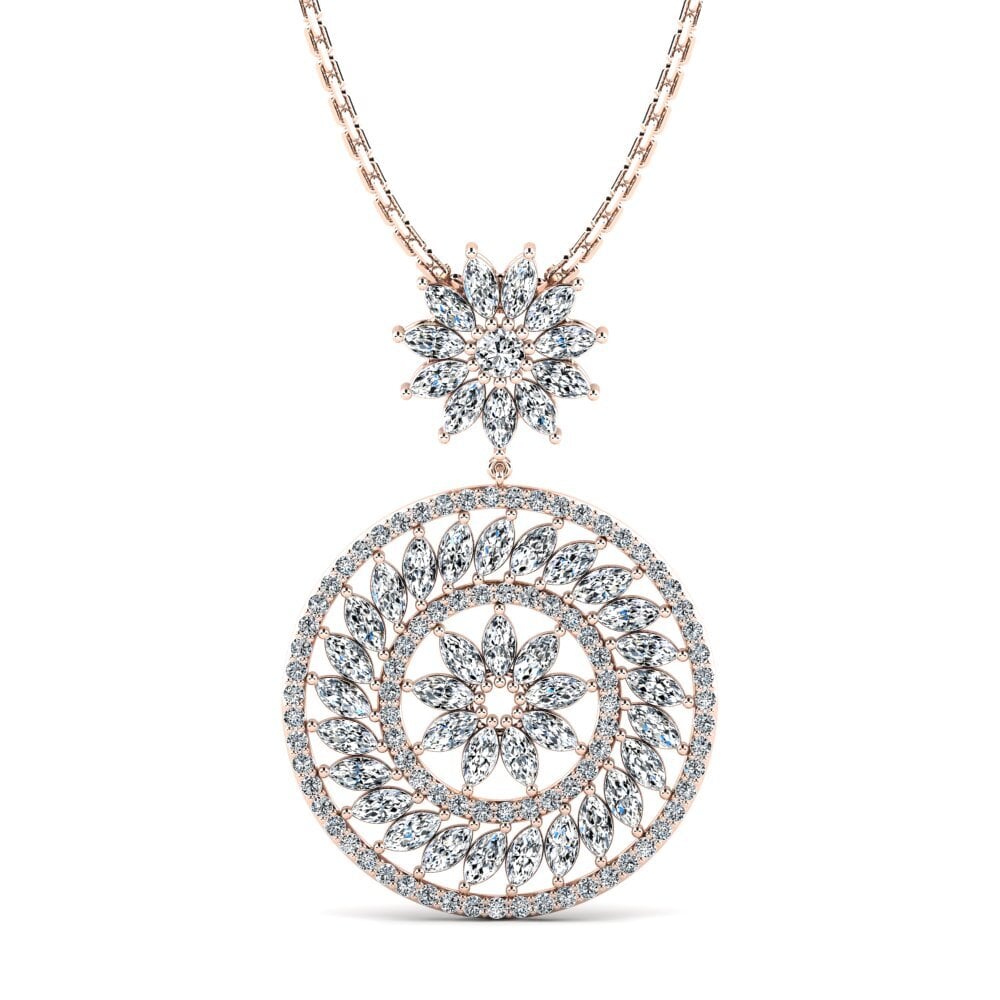 14k Rose Gold Women's Pendant Yufah