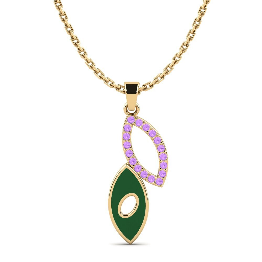 Amethyst Women's Pendant Yumals