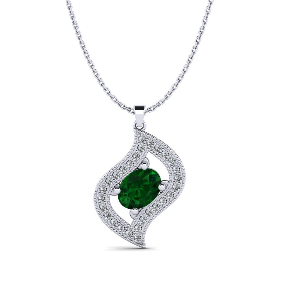Tsavorite Women's Pendant Yunamtor