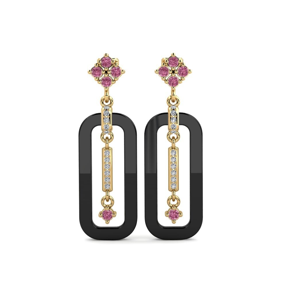 Rhodolite Garnet Women's Earring Yurt