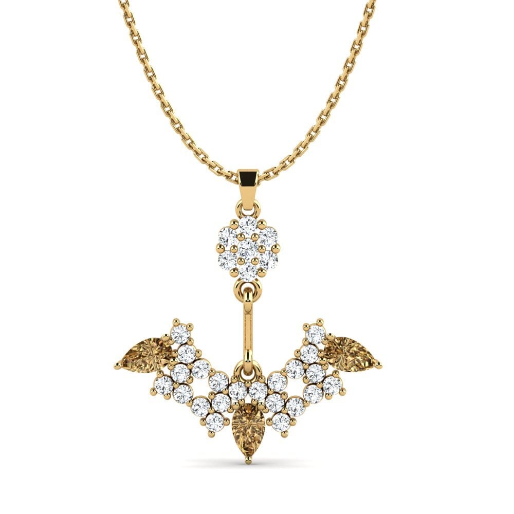 Brown Diamond Women's Pendant Zaat