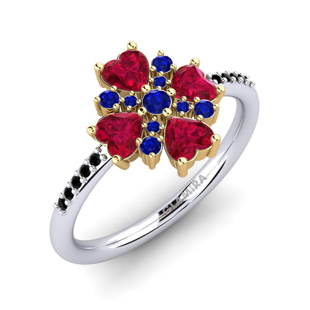 14K White & Yellow Gold Ring Zalyssa
