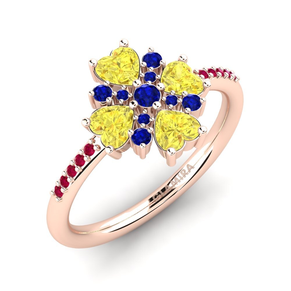 14ct Rose Gold Ring Zalyssa