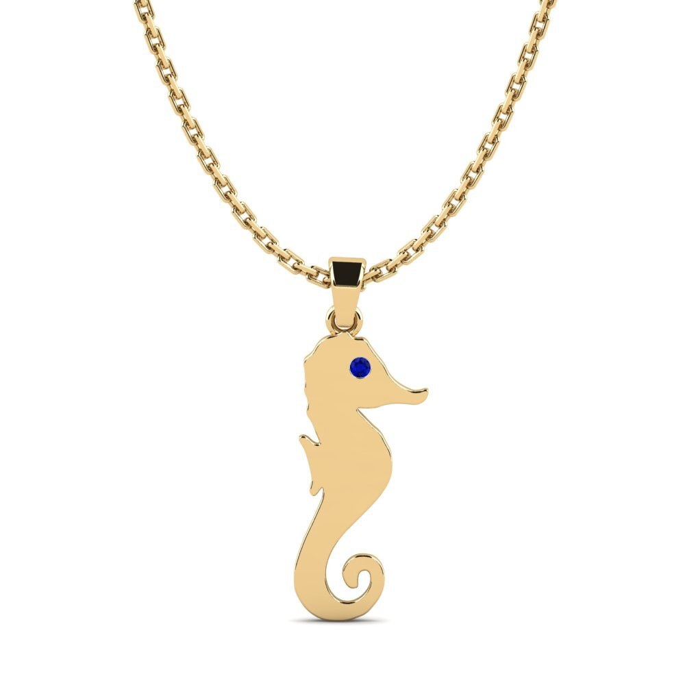 Sapphire Women's Pendant Zamme