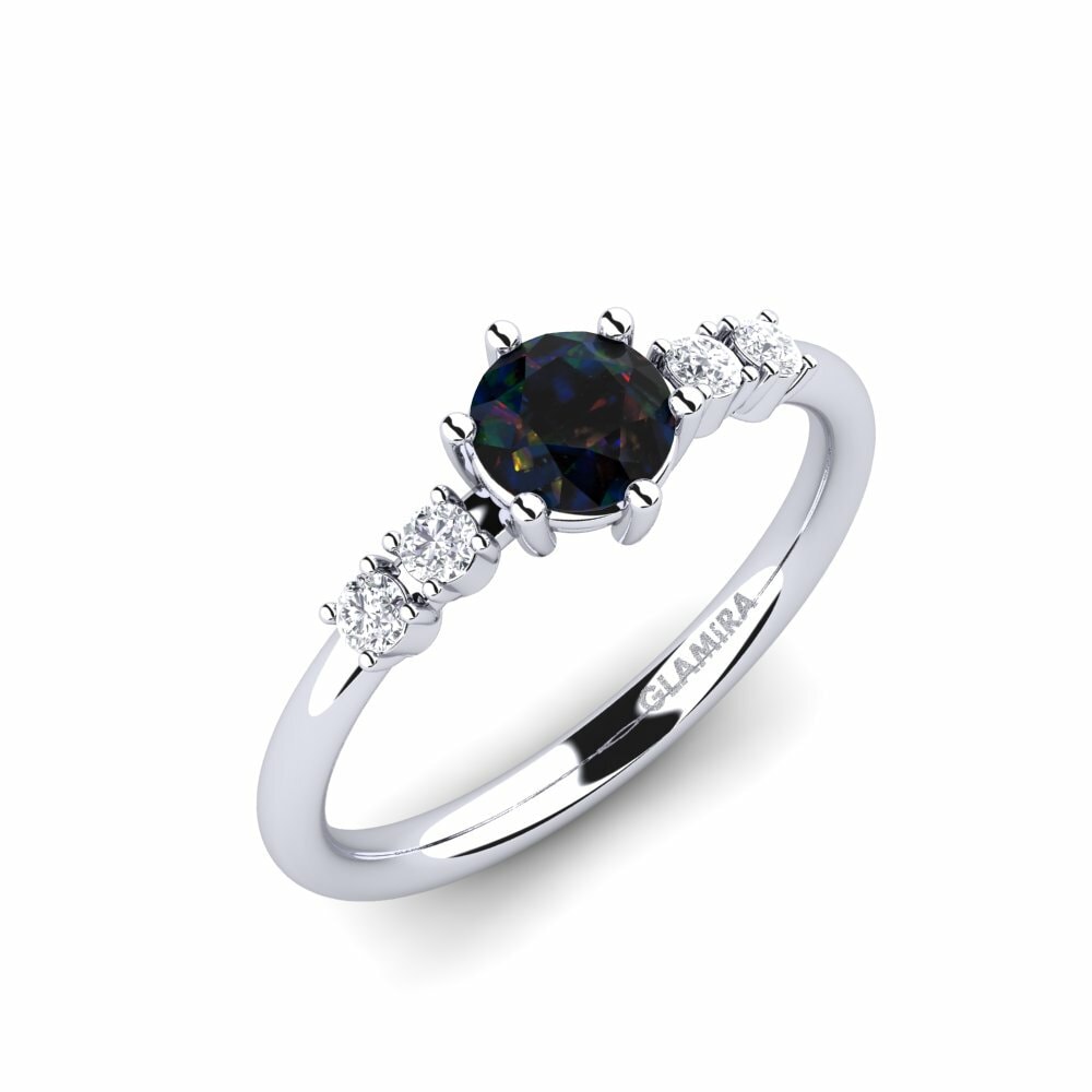 Find Black Opal Engagement Rings GLAMIRA
