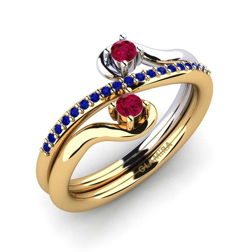 14k Yellow & White Gold Ring Zarlish