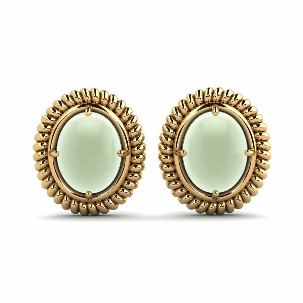 Green Amethyst Earring Zavia