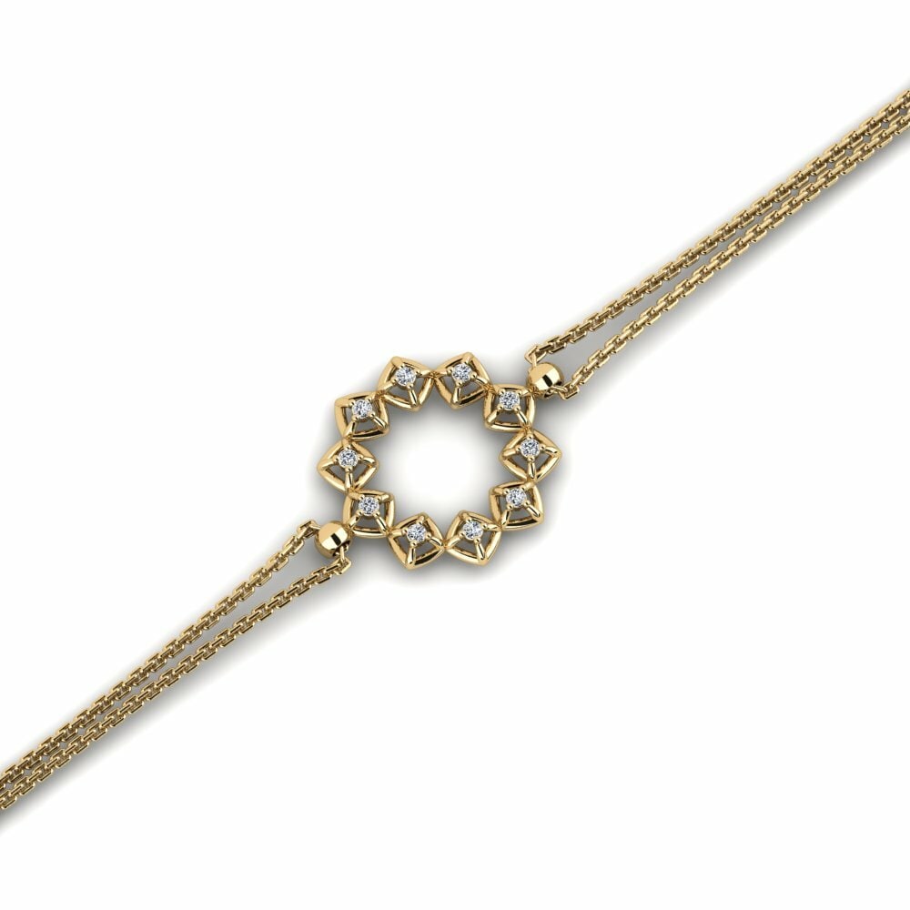 Ronde Bracelet pour femme Zawilal