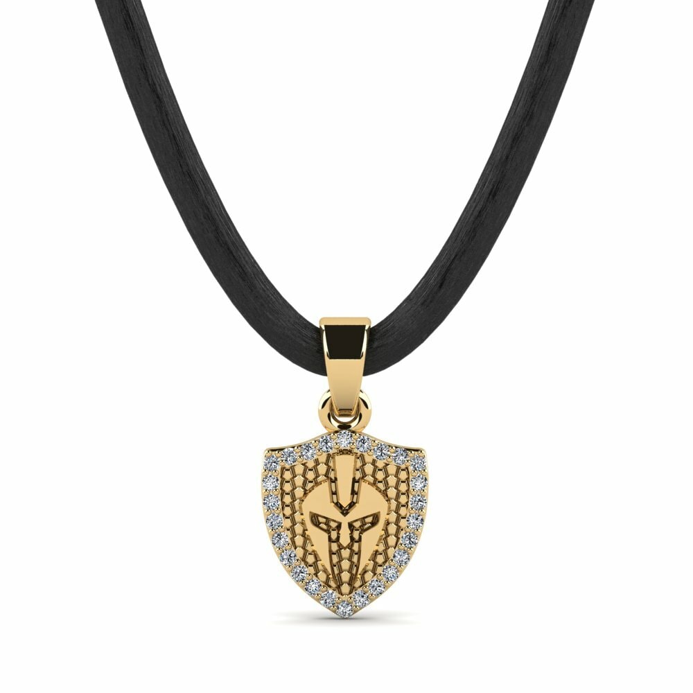 Or Jaune 9k Pendentif pour homme Zaziet