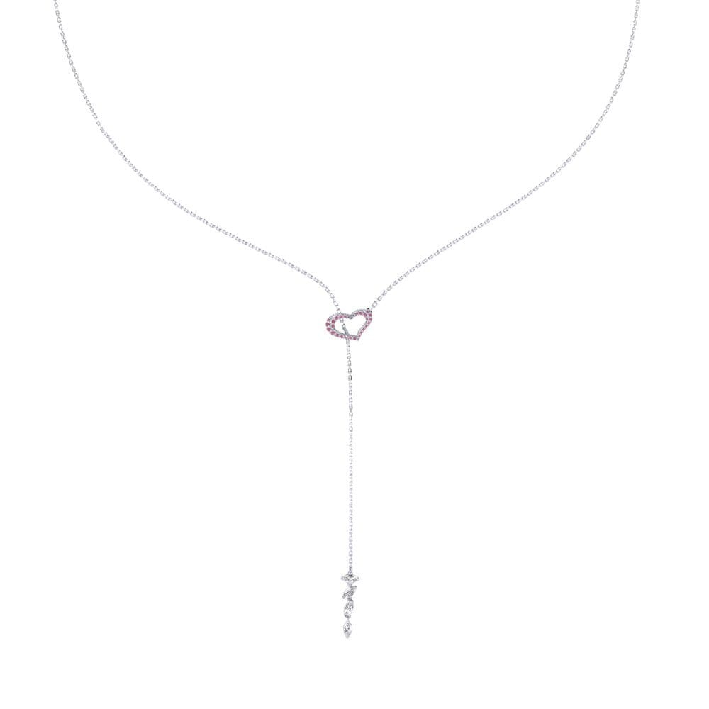 Rhodolite Garnet Women's Necklace Zelja