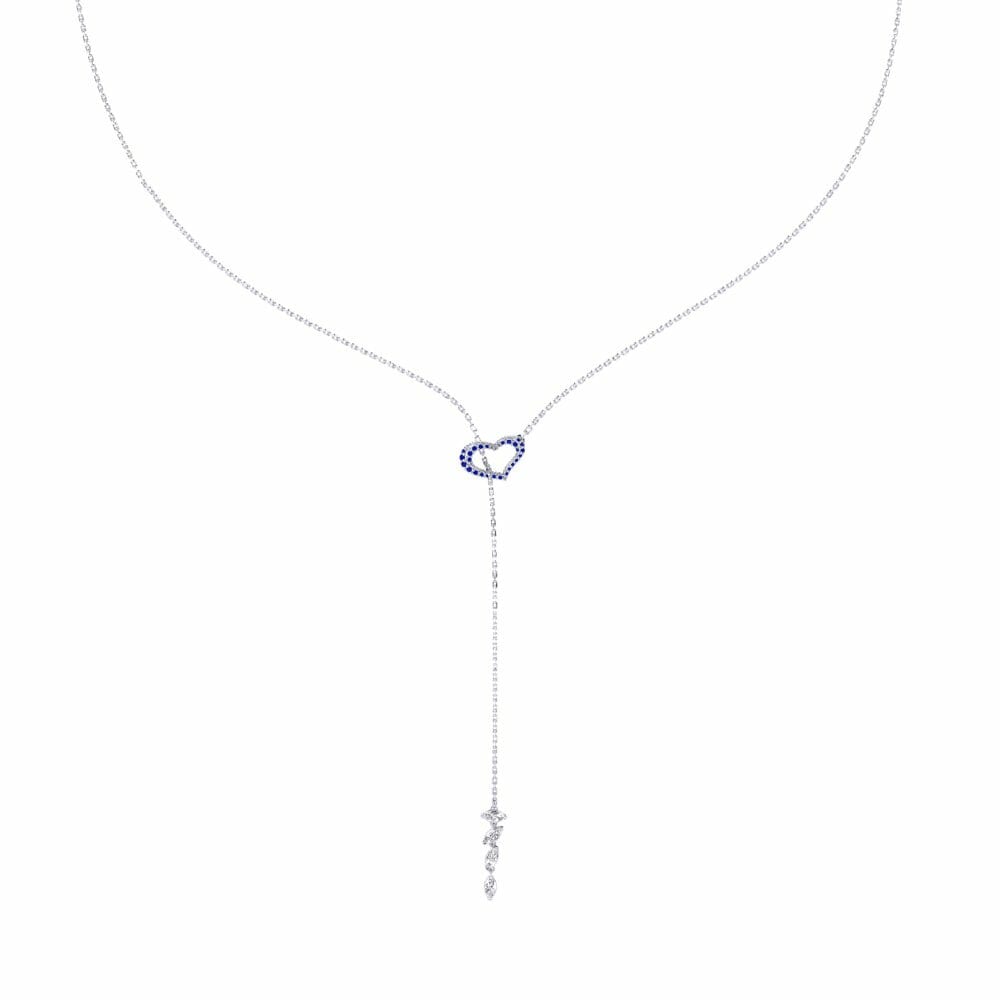 Saphir Collier pour femme Zelja