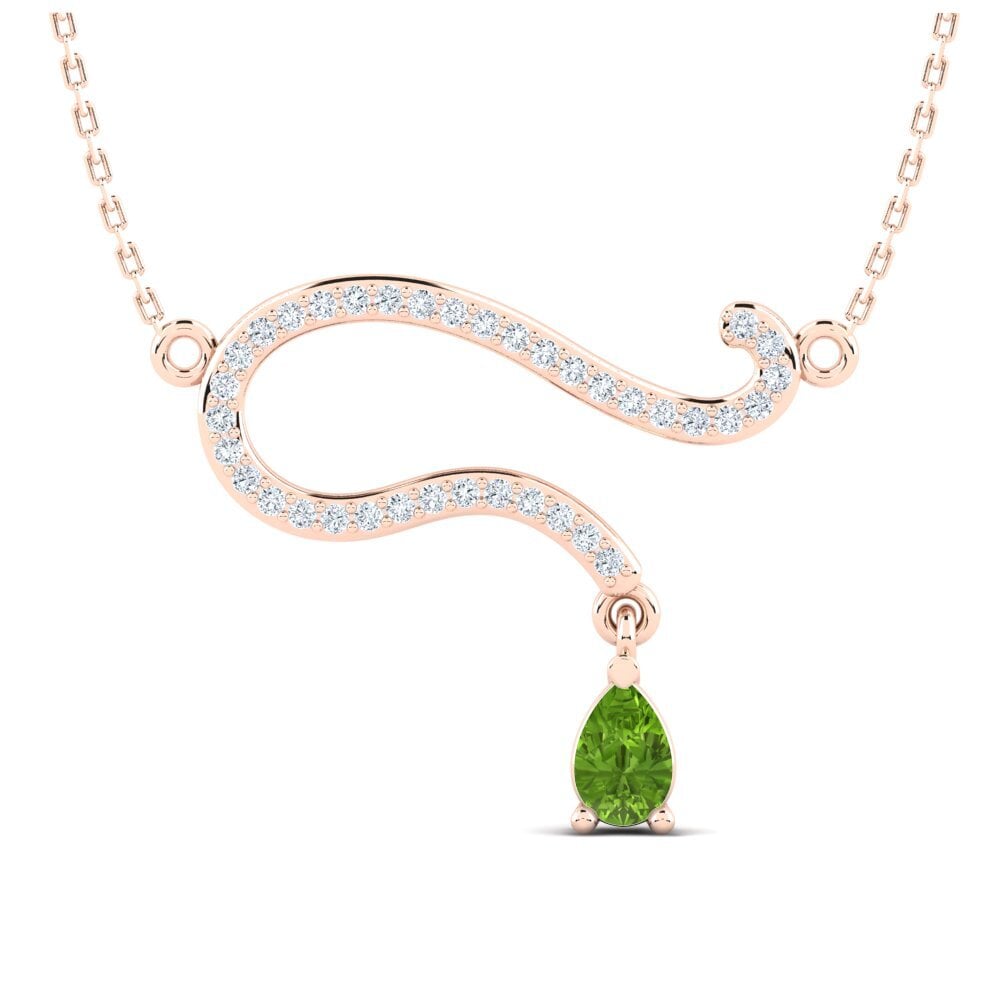 Peridot Women's Necklace Zerelda